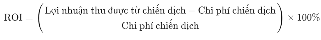 Tỷ suất sinh lời ROI (Return on Investment)